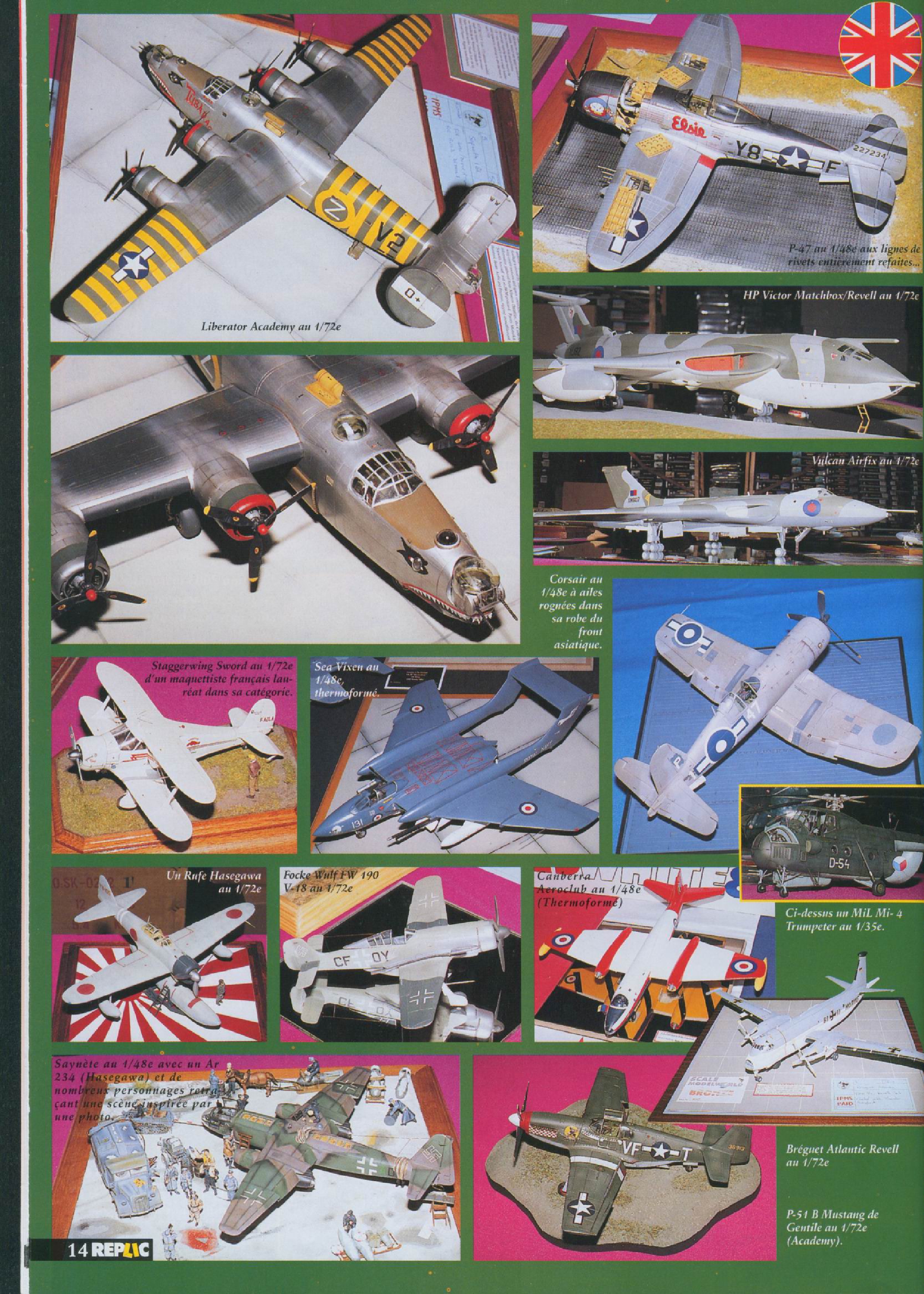 Replic 148 - JA-37 Viggen, F-18 Hornet, Dewoitine D-520